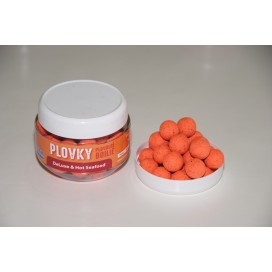 DeLuxe & Hot Seafood plovoucí boilies 200 ml